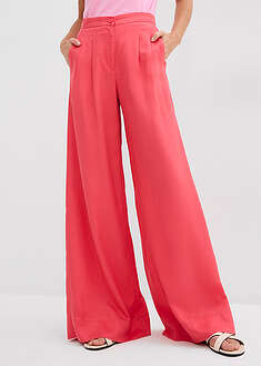 Pantalón de pinzas de lyocell fluido