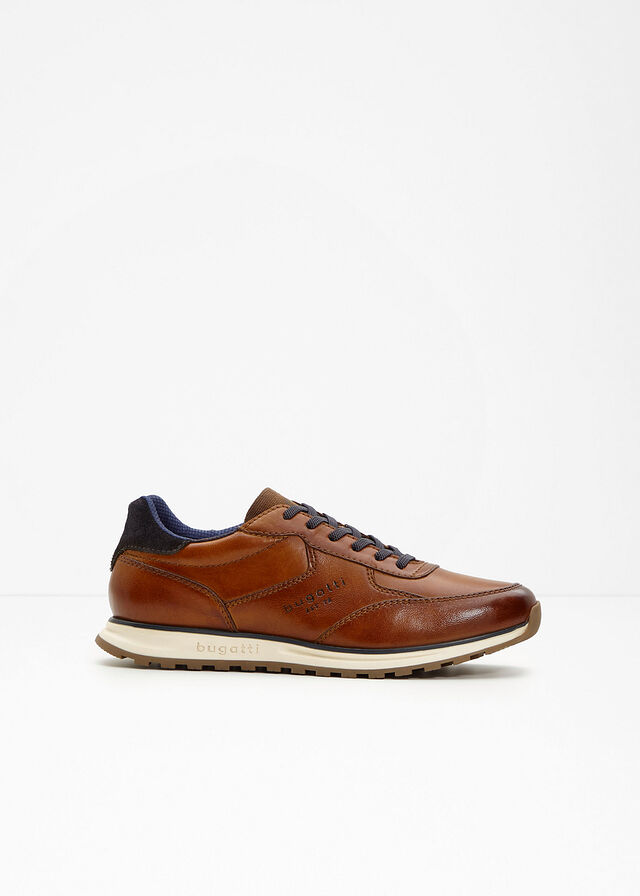 Zapatillas de Bugatti de piel