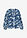 Blusa de gasa estampada - Azul - bonprix