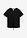 Camiseta de algodón orgánico puro - Negro - bonprix