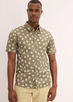 Camisa de manga corta de algodón orgánico puro