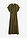 Vestido camisero de viscosa fluida - Verde oliva oscuro - bonprix