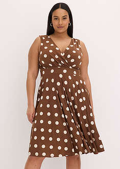 Vestido camisero de lunares