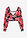Blusa cropped - Negro con flores - bonprix