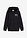 Chaqueta de chándal con capucha en suave mezcla de algodón - Negro estampado - bonprix