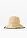 Sombrero de pescador de paja de fibra de papel - Crudo + negro - bonprix