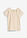 Blusa tipo túnica de milrayas de algodón - Arena claro - bonprix
