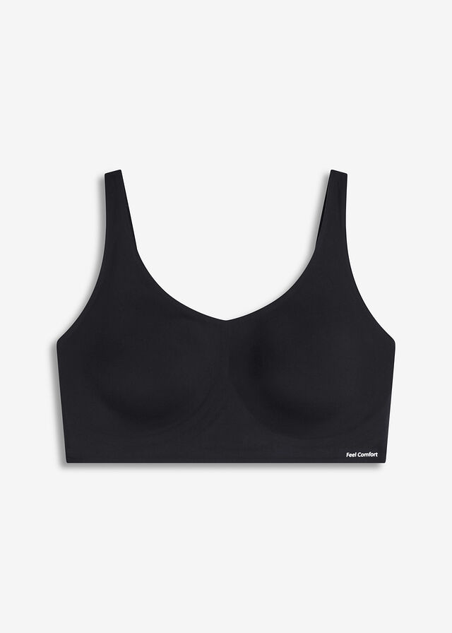Sujetador acolchado Feel Comfort con corte láser sin aros con adhesivo