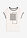Camiseta con estampado colocado y ribete en contraste - Negro-blanco lana - bonprix