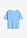 Camiseta con ribete de encaje - azul provenzal-blanco lana - bonprix