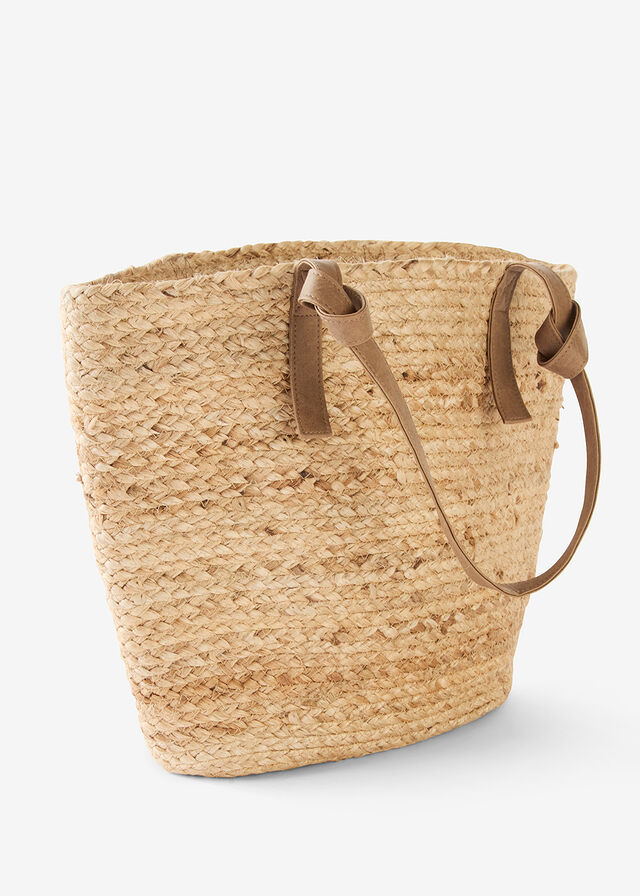 Bolso shopper de yute