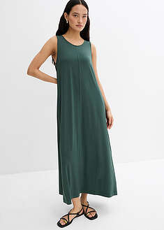 Vestido midi con corte en A