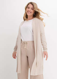 Chaqueta de punto de suave mezcla de viscosa