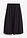 Falda midi de algodón puro - Negro - bonprix