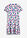 Vestido de muselina suave - Blanco lana/verde ópalo/rosa empolvado/rosa brillante/azul ártico de flores - bonprix