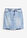 Falda vaquera poco elástica de talle medio - azul hielo denim usado - bonprix