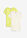 Camiseta de algodón orgánico puro (2 unidades) - amarillo cítrico-blanco crema - bonprix