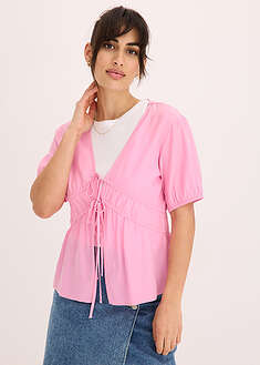 Blusa con lazos