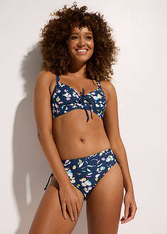 Bikini reductor con cinta para anudar (2 piezas)