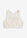 Top de bikini bustier con encaje - Blanco lana - bonprix