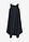 Vestido de tirantes de mezcla de viscosa fina - Negro - bonprix