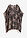 Túnica de playa transparente - Negro-beige - bonprix