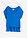 Camiseta holgada de mezcla de viscosa fluida - Azur - bonprix