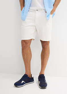 Pantalón corto vaquero elástico, loose fit, extra ancho