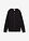 Chaqueta de punto con cuello redondo - Negro - bonprix