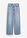 Vaqueros low stretch con perneras anchas y tiro medio - azul hielo denim usado - bonprix