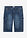 Bermudas vaqueras tipo cargo con corte relajado - Azul/beige denim - bonprix