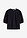 Blusa de manga corta de lino - Negro - bonprix
