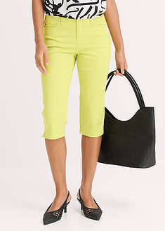 Pantalón capri con cintura cómoda