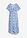 Vestido premamá/de lactancia 2 en 1 de viscosa fluida - blanco-azul ártico - bonprix