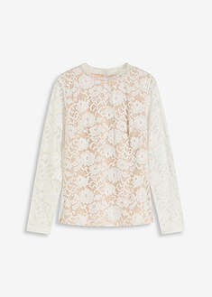 camiseta-de-encaje-de-manga-larga