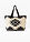 Bolso shopper de lona - Beige natural/negro con estampado gráfico - bonprix