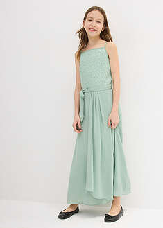 Vestido largo con lentejuelas