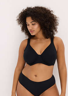 Sujetador reductor básico de algodón orgánico con aros (2 unidades)