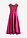 Vestido largo de satén brillante con encaje - Rosa fucsia - bonprix