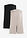 Pantalón premamá estilo ciclista de algodón orgánico (2 unidades) - Nude-negro - bonprix