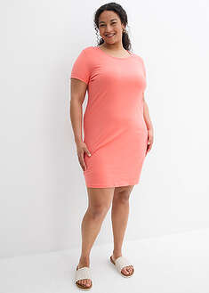 Vestido de punto de algodón orgánico elástico