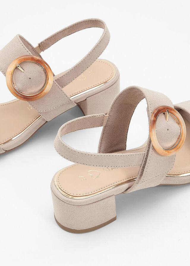 Sandalias de Marco Tozzi Beige Bonitas • € • bonprix
