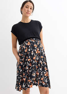Vestido premamá/de lactancia con bolsillos