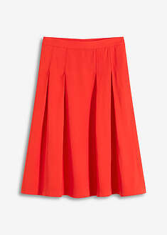 falda-plisada-de-mezcla-de-viscosa-suave