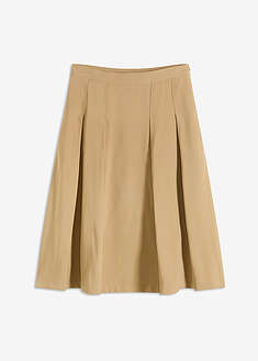 falda-plisada-de-mezcla-de-viscosa-suave