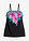 Vestido de baño con efecto moldeador medio - Negro - bonprix