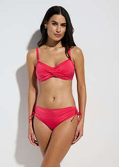 Bikini tipo balconette (conjunto de 2 piezas) de material brillante