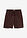 Pantalón corto con contenido de seda - Marrón oscuro - bonprix
