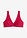 Top de bikini tipo bustier con detalle anudado - fucsia - bonprix