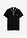 Polo de punto en regular fit - Negro-gris guijarro - bonprix
